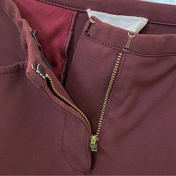 3.1 Phillip Lim Jodhpur BROWN ankle zipper zip skinny leg stretch pants leggings - Picture 12 of 16